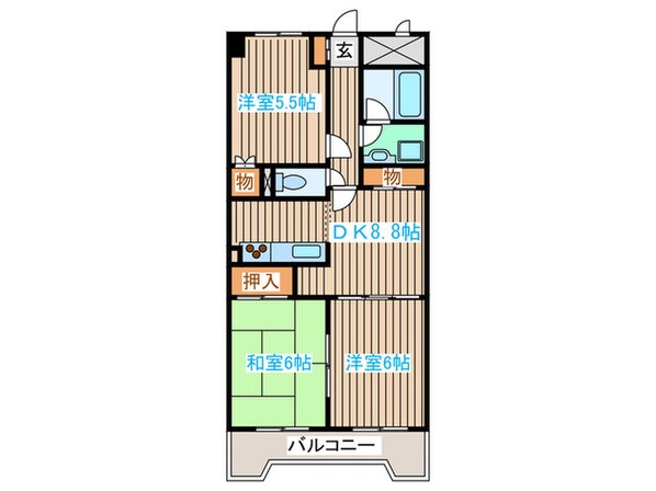 レックス本郷通りの物件間取画像